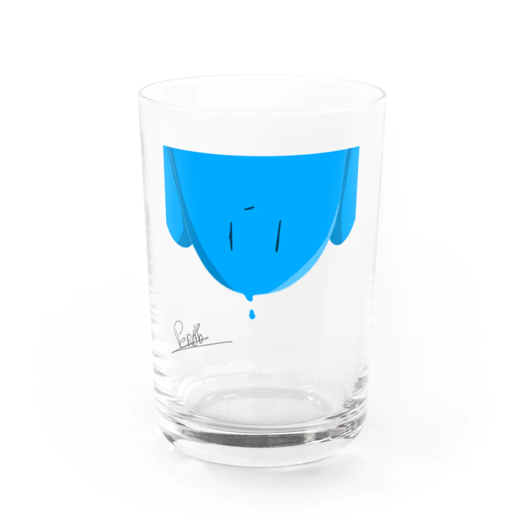 グッズ販売の魔物。の覗く魔物。 Water Glass :front