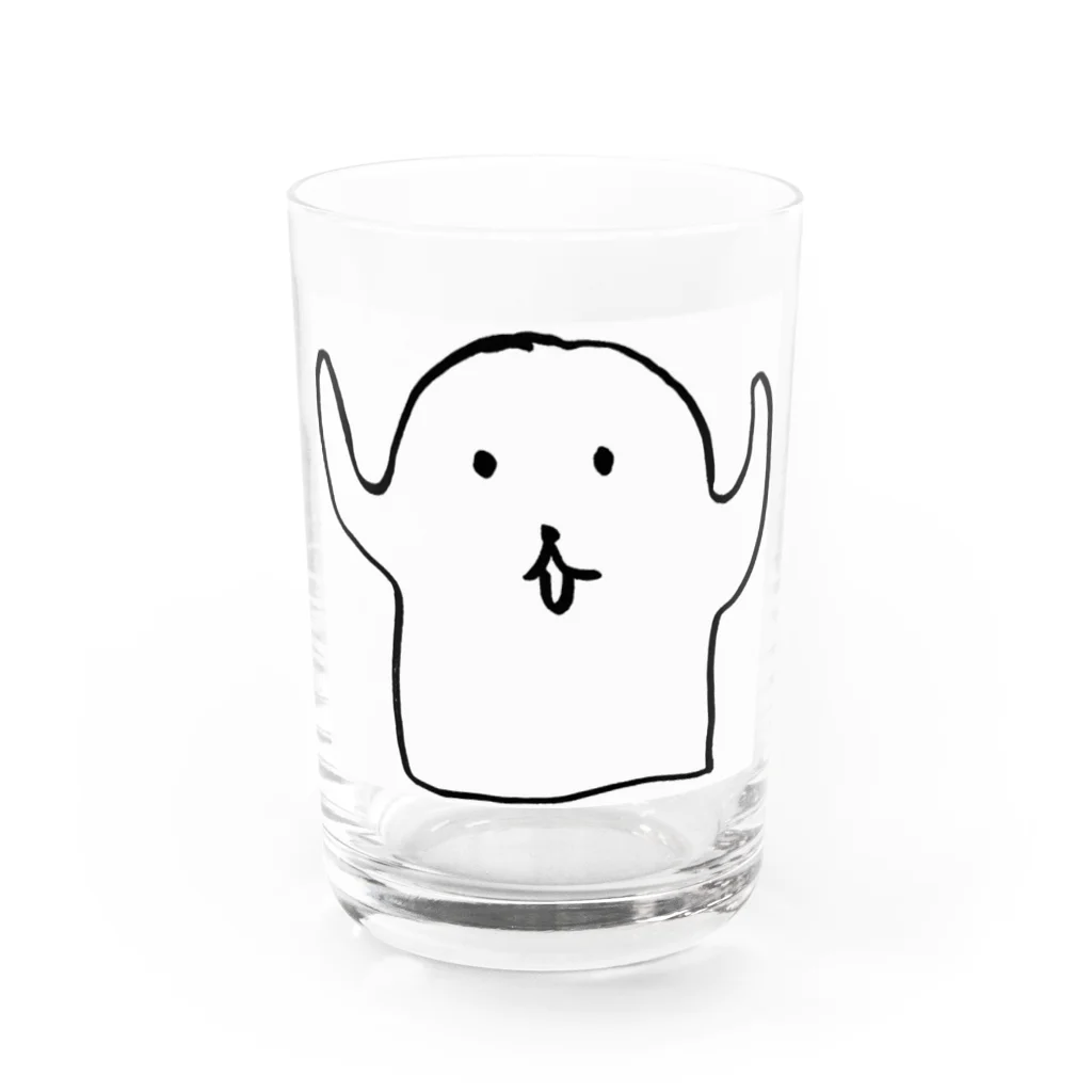 SHOP ハニワのはにわちゃん Water Glass :front