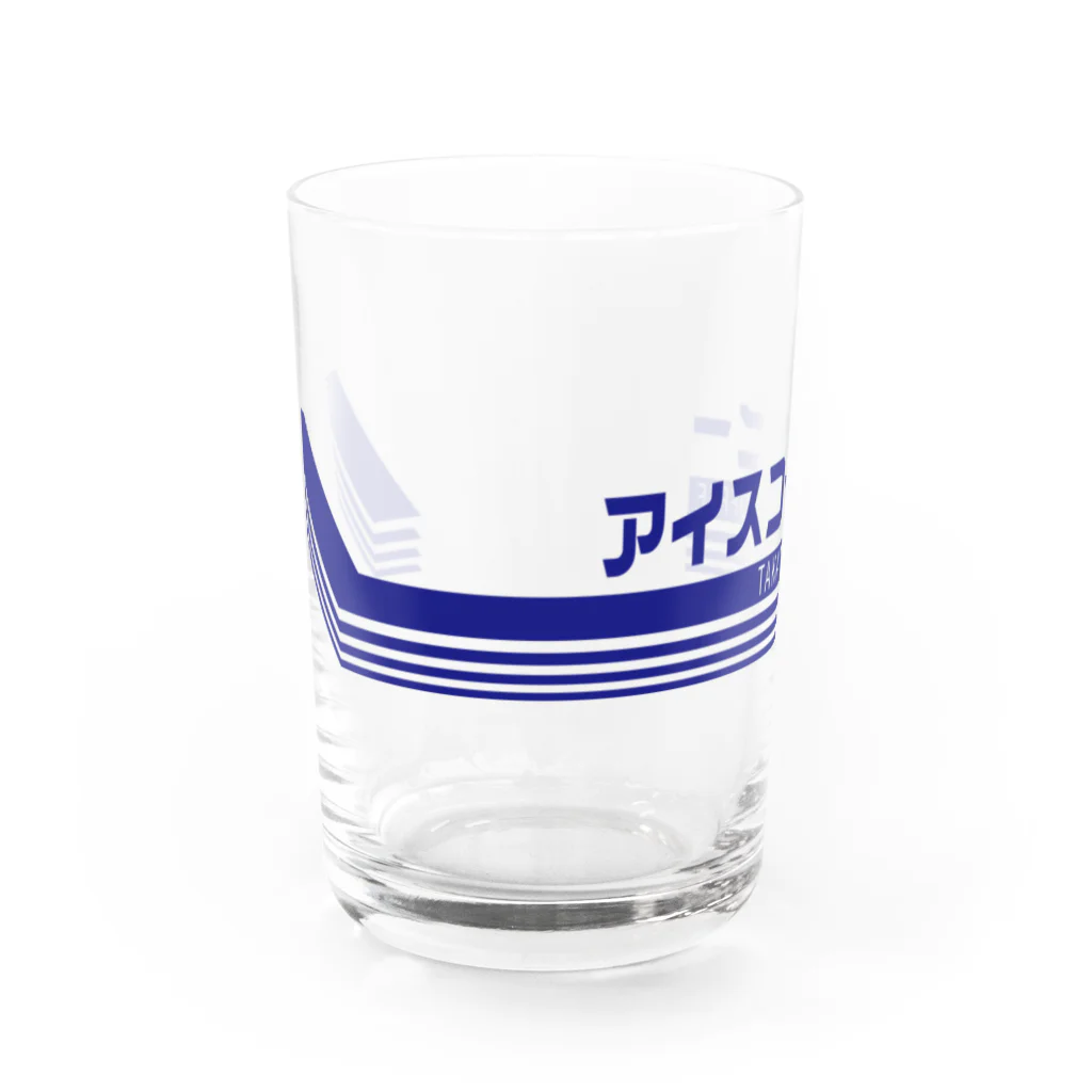 髙山珈琲デザイン部のレトロポップ アイスコーヒー Water Glass :front