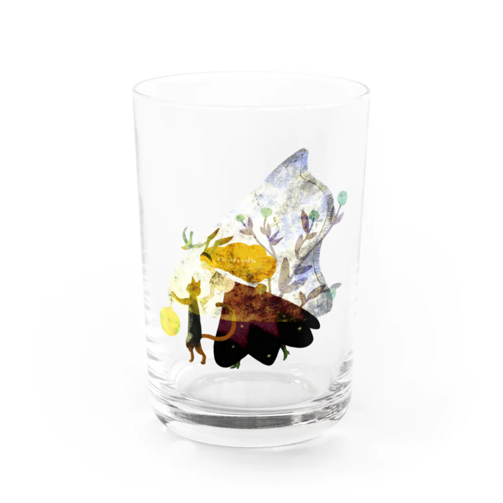 chirukapolkaの森へ Water Glass :front