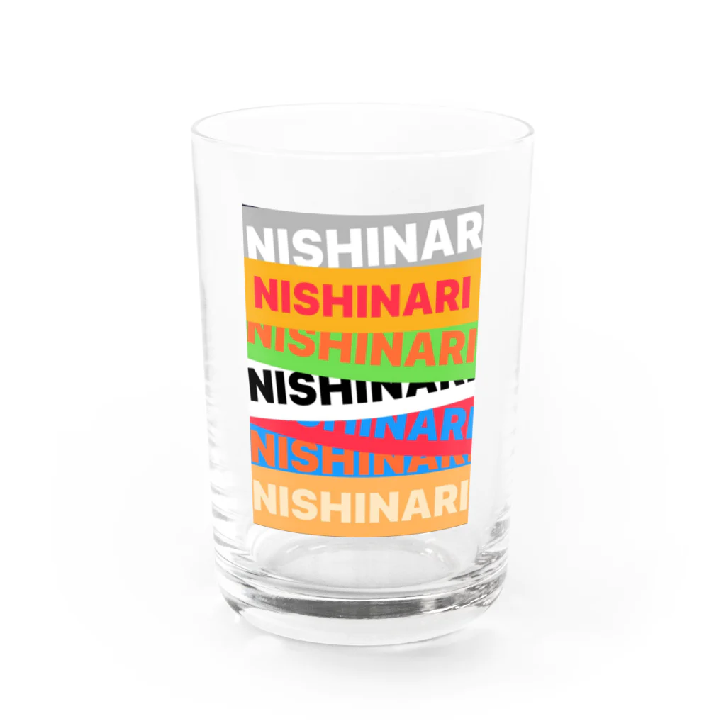 neko_00_nekoのNISHINARI Water Glass :front