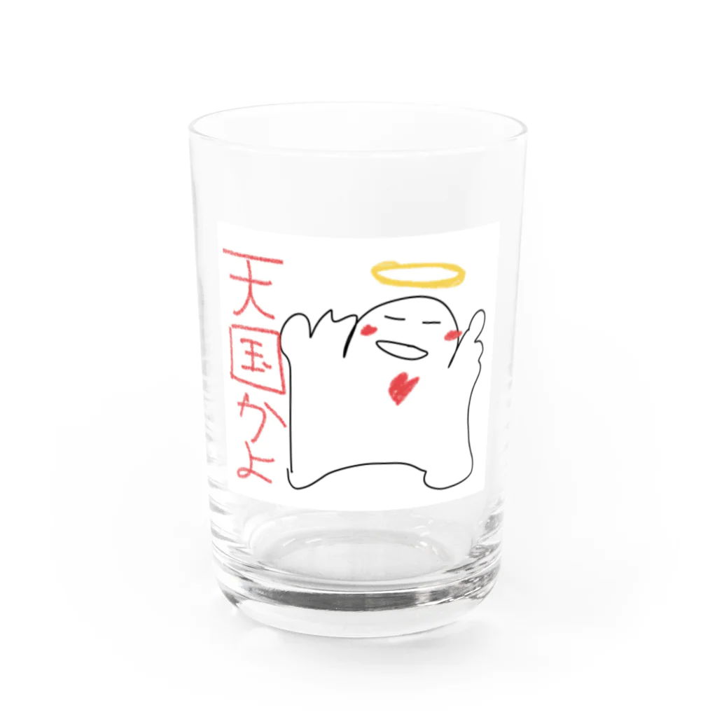 佐々木一人のワクワクたましい Water Glass :front