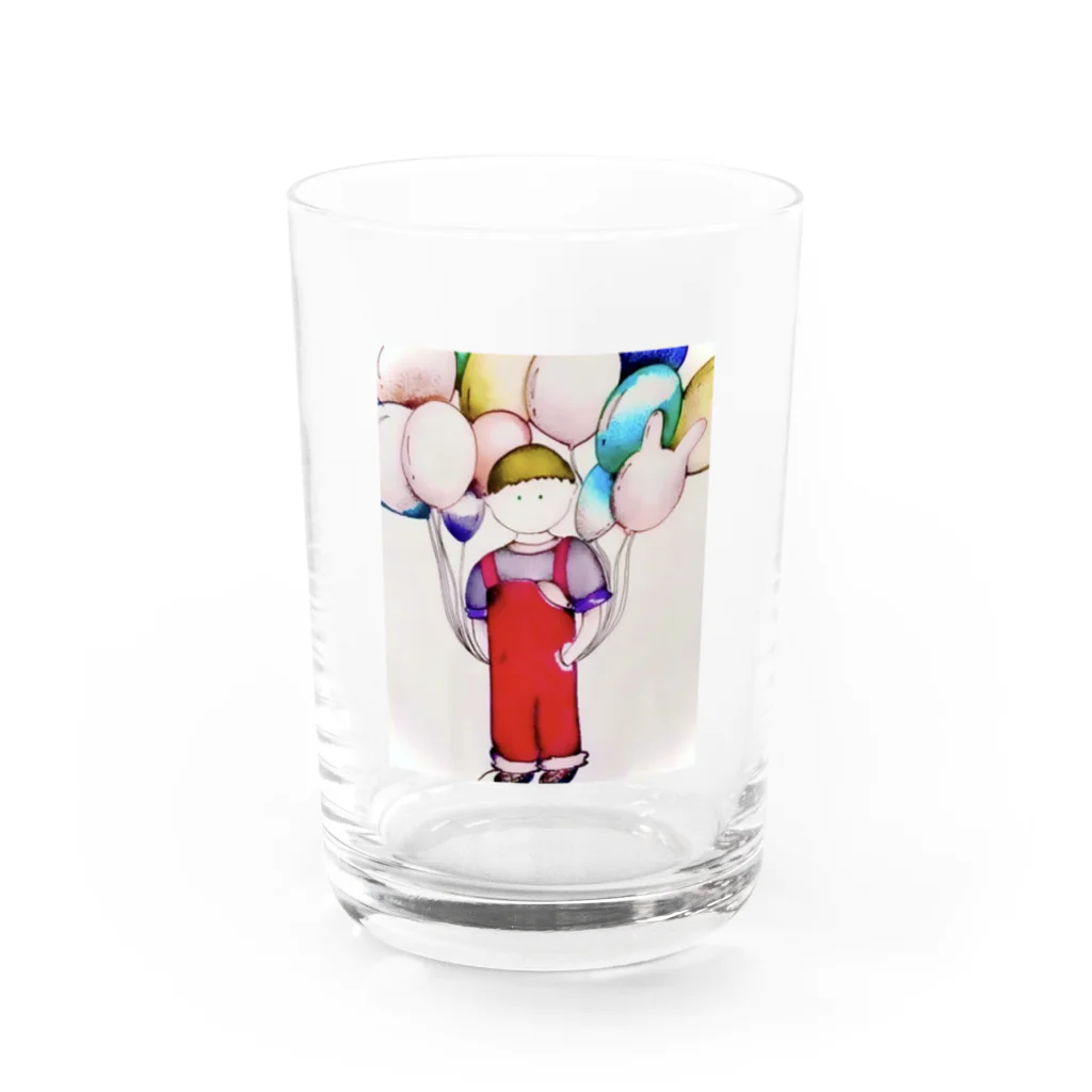 やめてステファニーのboy Water Glass :front