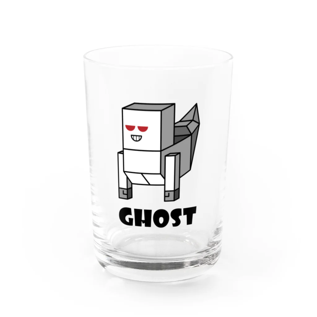 Studioチャカのの【ハロウィン】ゴースト Water Glass :front