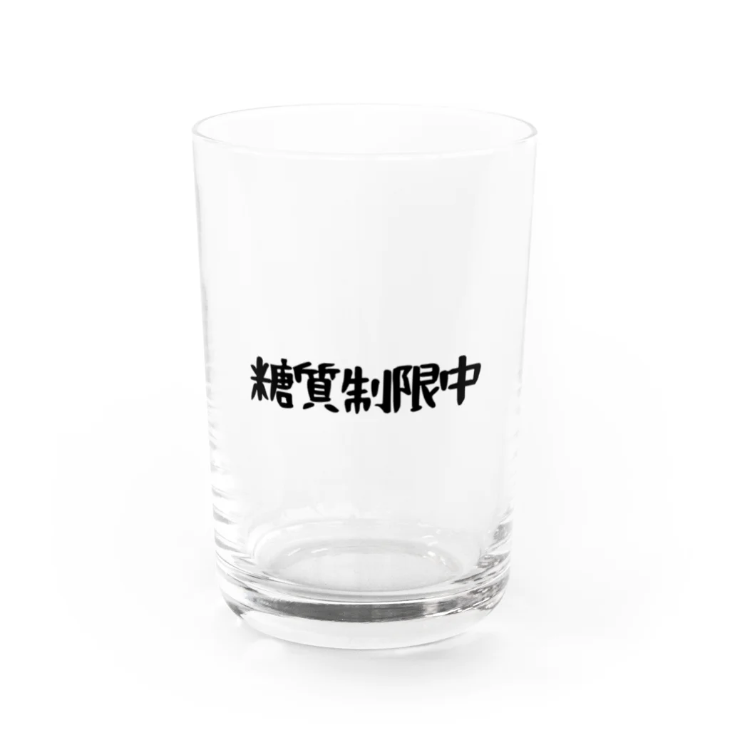 SNOW CHOCOLATEの糖質制限中 Water Glass :front