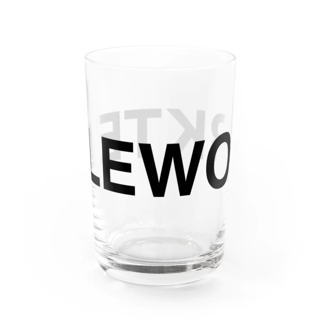 TOKYO LOGOSHOP 東京ロゴショップのTELEWORK-テレワーク- Water Glass :front