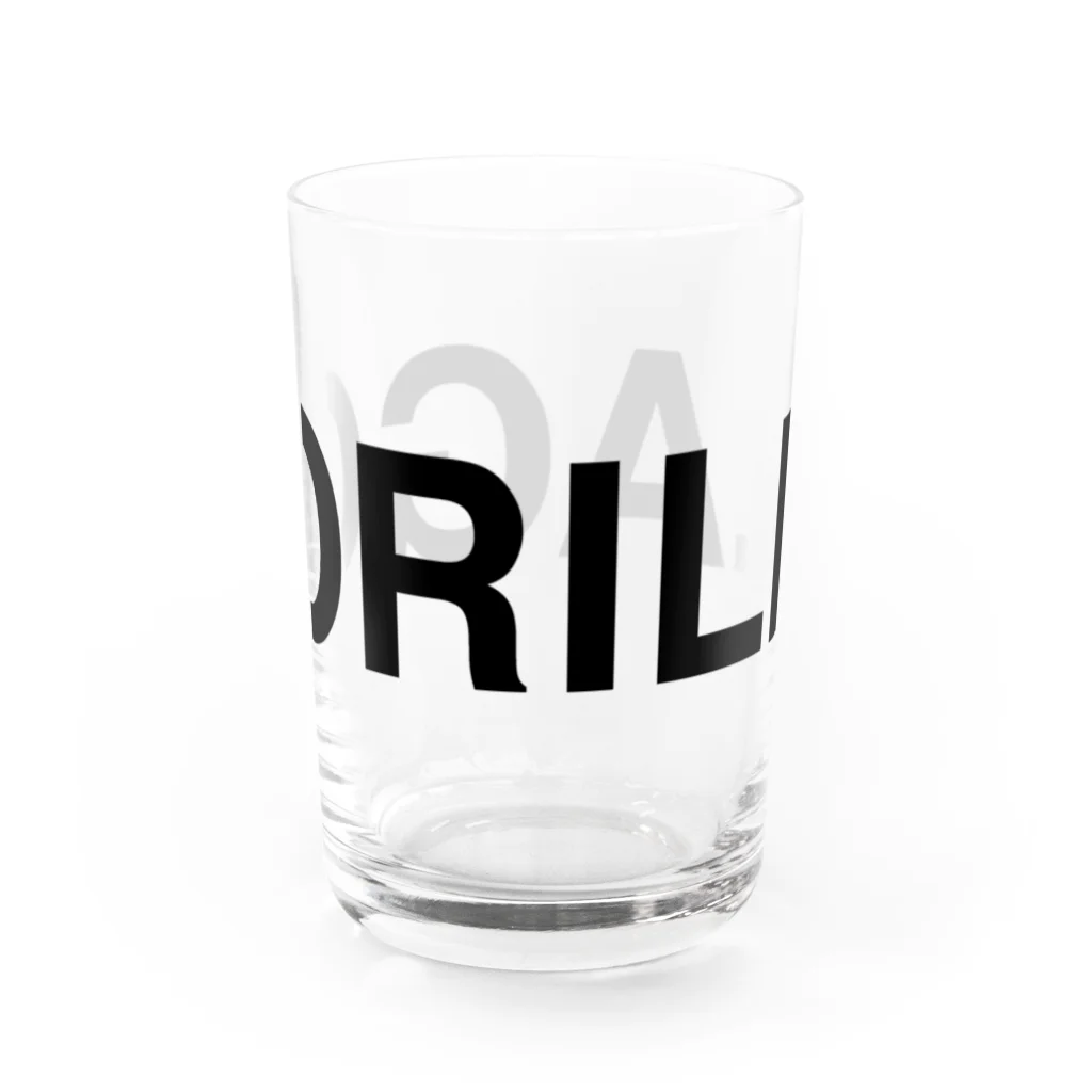 TOKYO LOGOSHOP 東京ロゴショップのGORILLA-ゴリラ- Water Glass :front