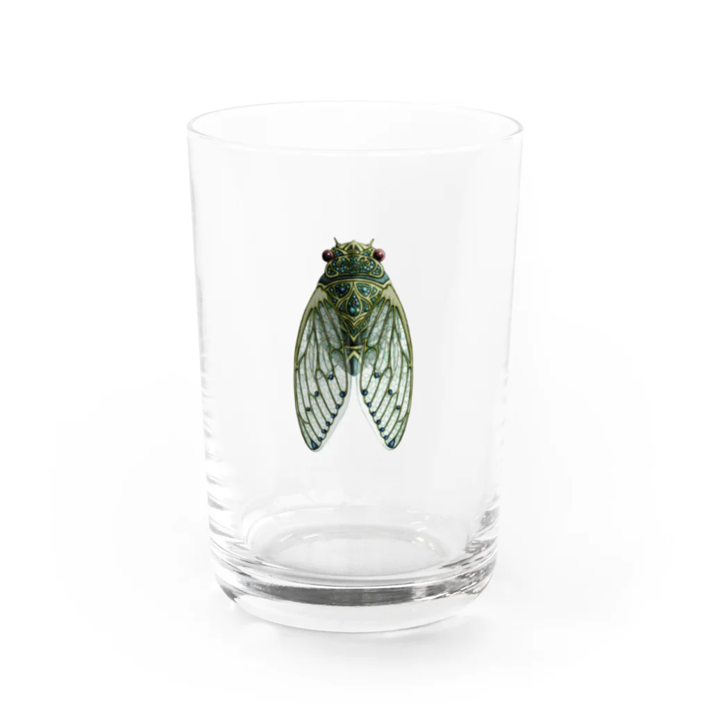 ルルンパ・エンターテイメントのミンミンゼミ Water Glass :front