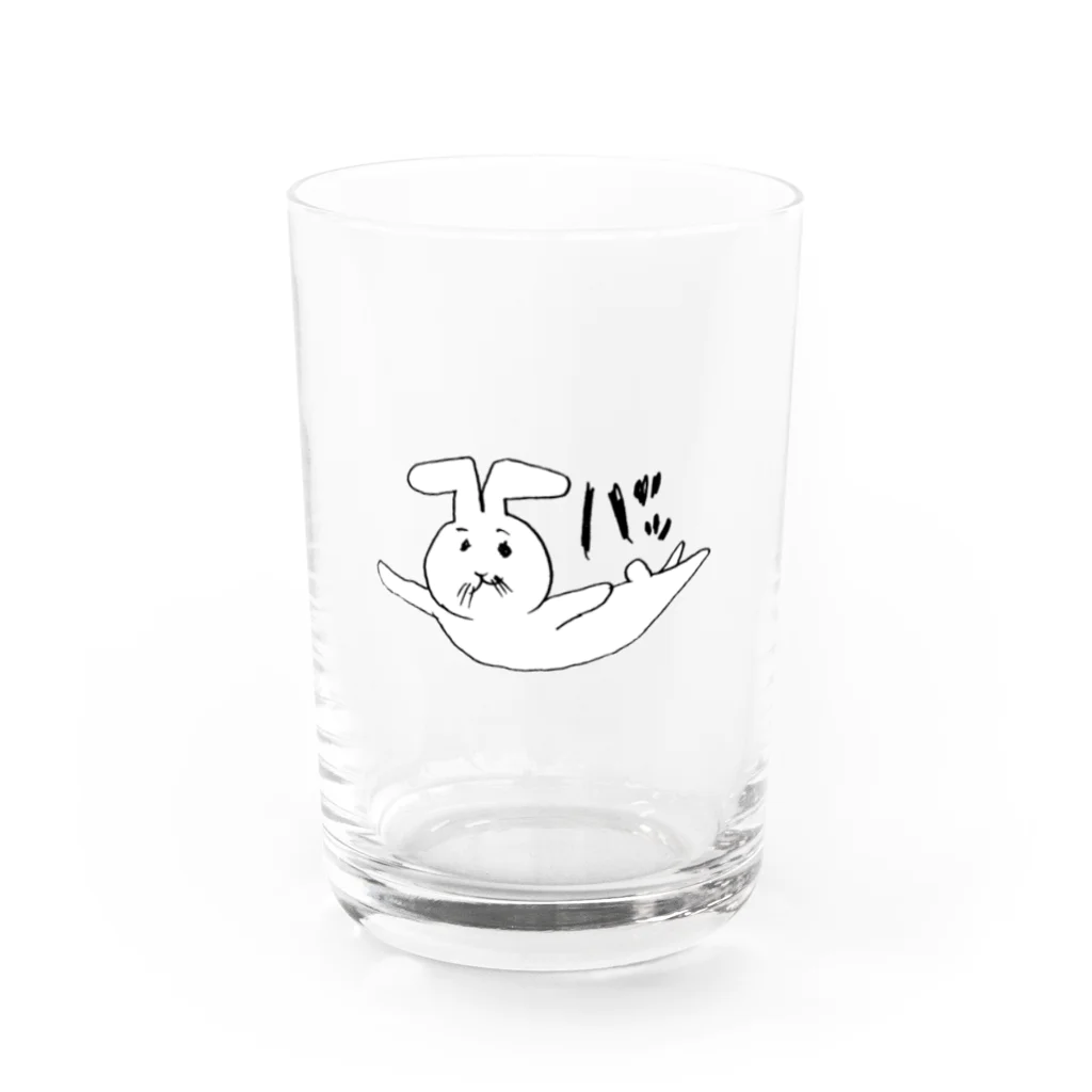 pretty_giiのpg_バッ Water Glass :front