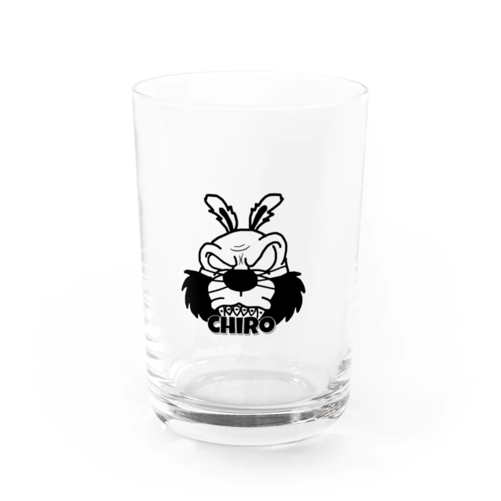 chiro.のwolf rabbit Water Glass :front