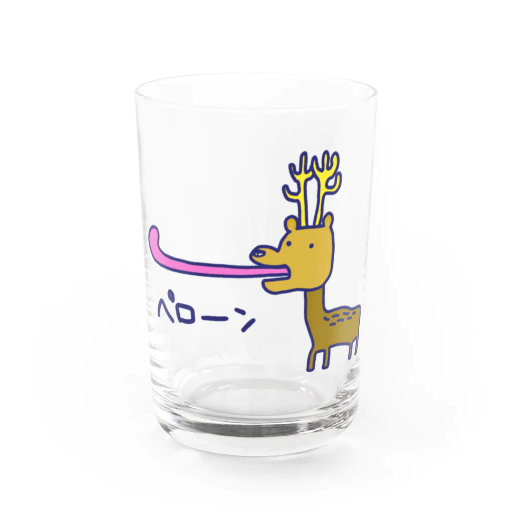 ペペロンチーニの鹿ぺローン Water Glass :front