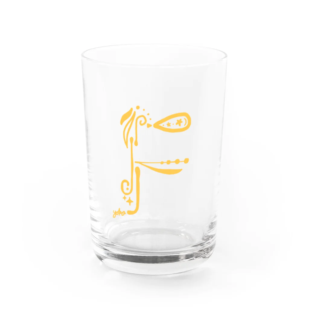 陶子 | yokoの- yoko - カザリモジF Water Glass :front