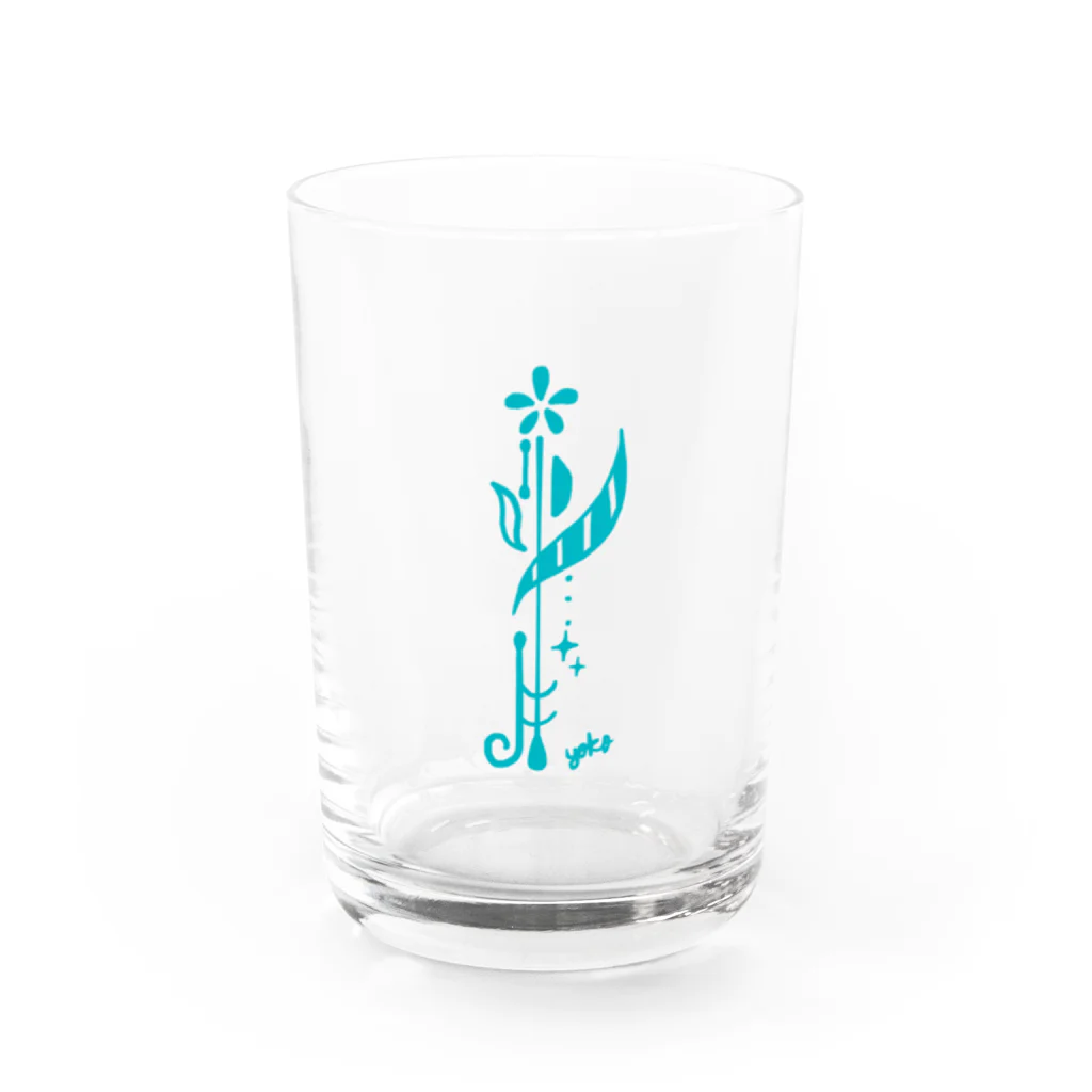 陶子 | yokoの- yoko - カザリモジ I Water Glass :front