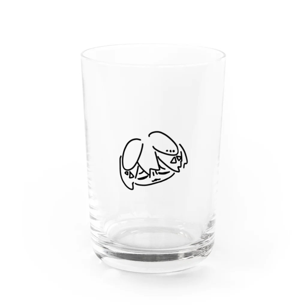 桜兎なぎのしわなぎむ Water Glass :front