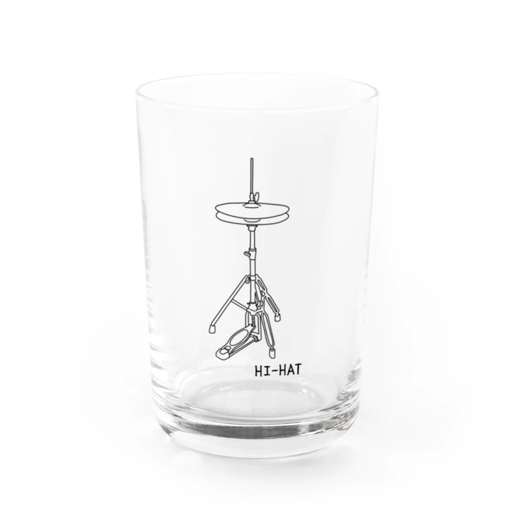 ユメデマデのハイハット Water Glass :front