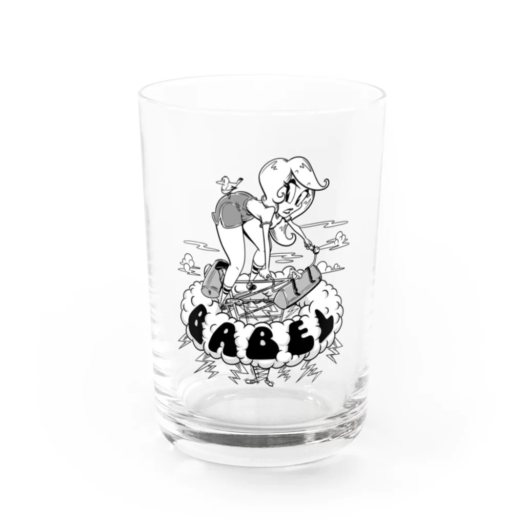 nidan-illustrationの"BABEL" Water Glass :front