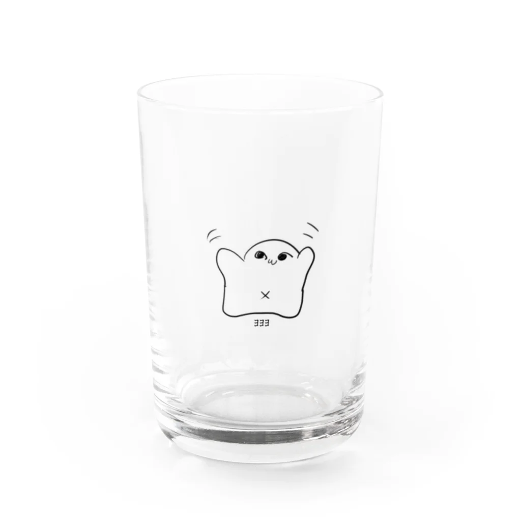 杜若堂 すずり店のﾖﾖﾖ Water Glass :front