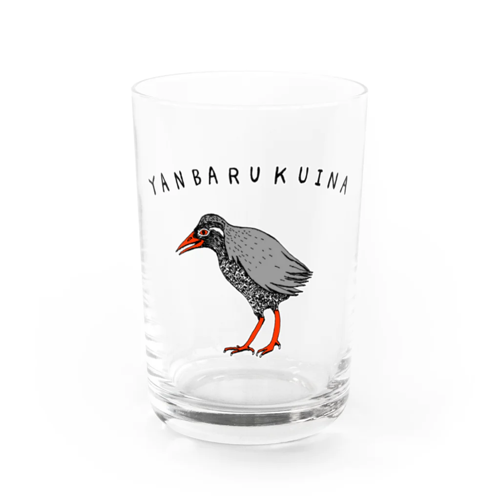 NIKORASU GOの沖縄デザイン「ヤンバルクイナ」 グラス前面