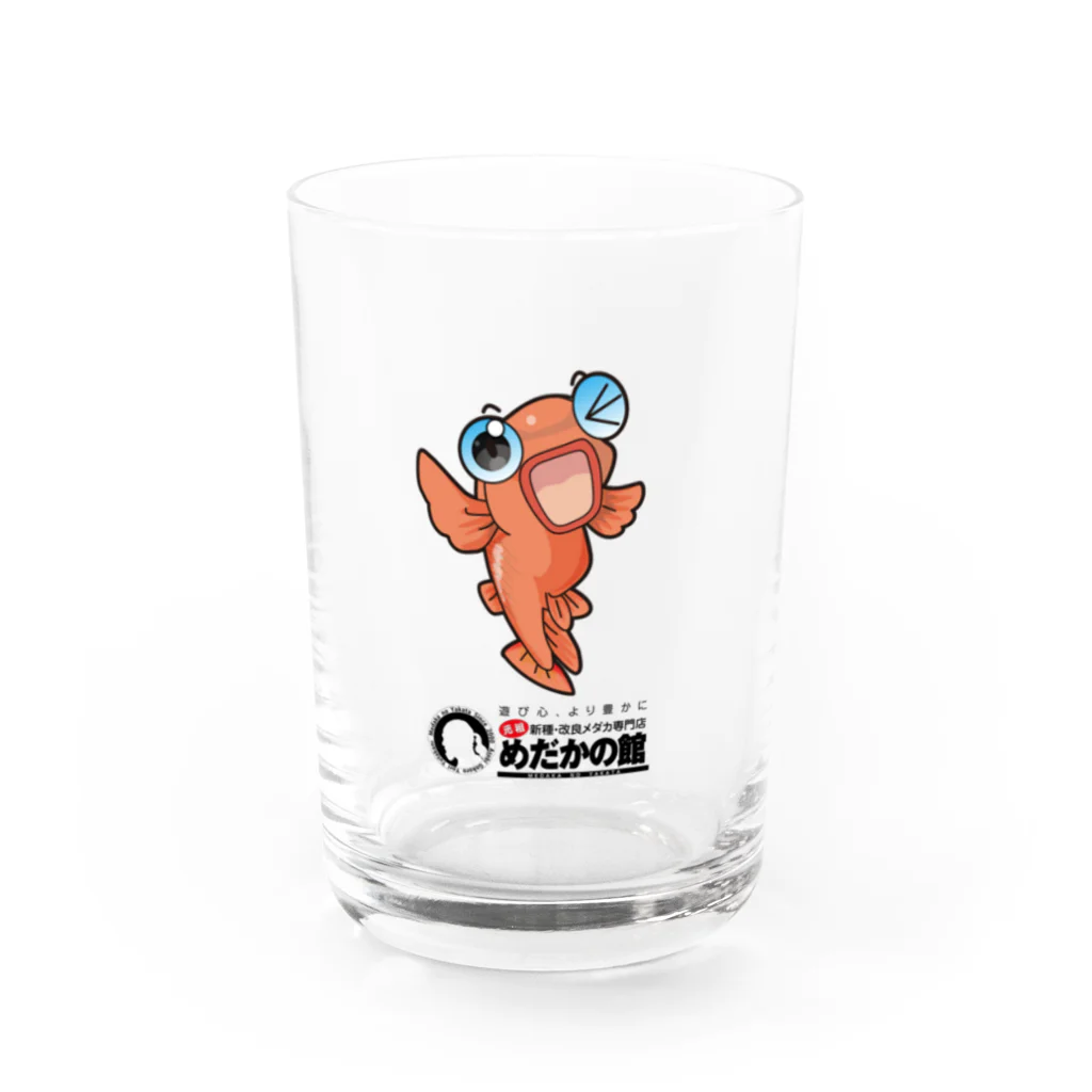 めだかの館公式グッズショップの楊貴妃メダカのよう吉 Water Glass :front