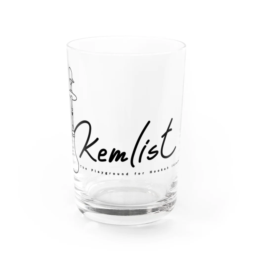 kemlist × .chillsourceのKemlist BottleLogo 21AW グラス前面