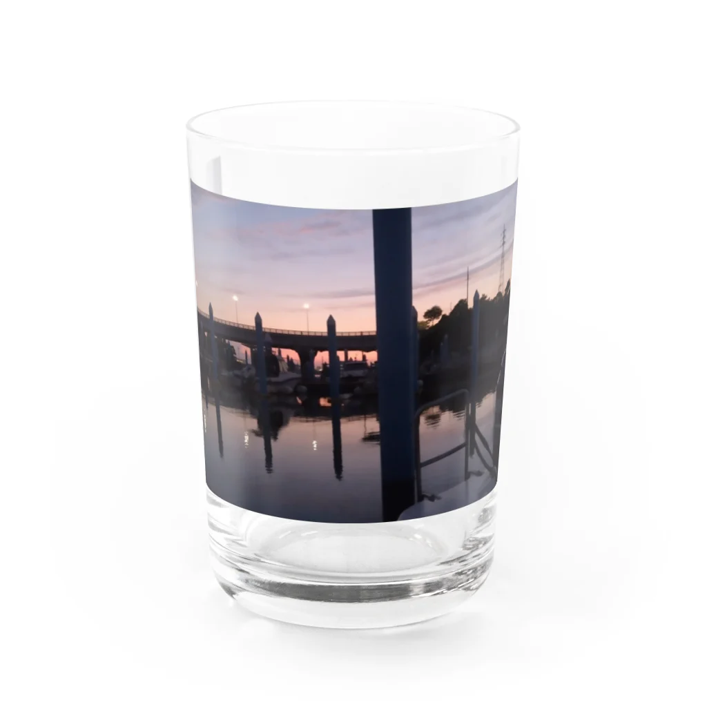 kanabuunの美しい夜景 Water Glass :front