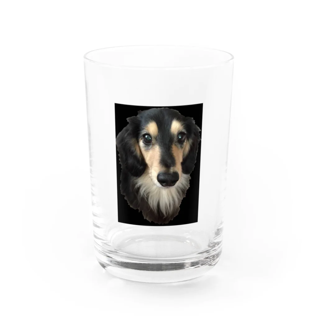 モモシロのビッツ Water Glass :front