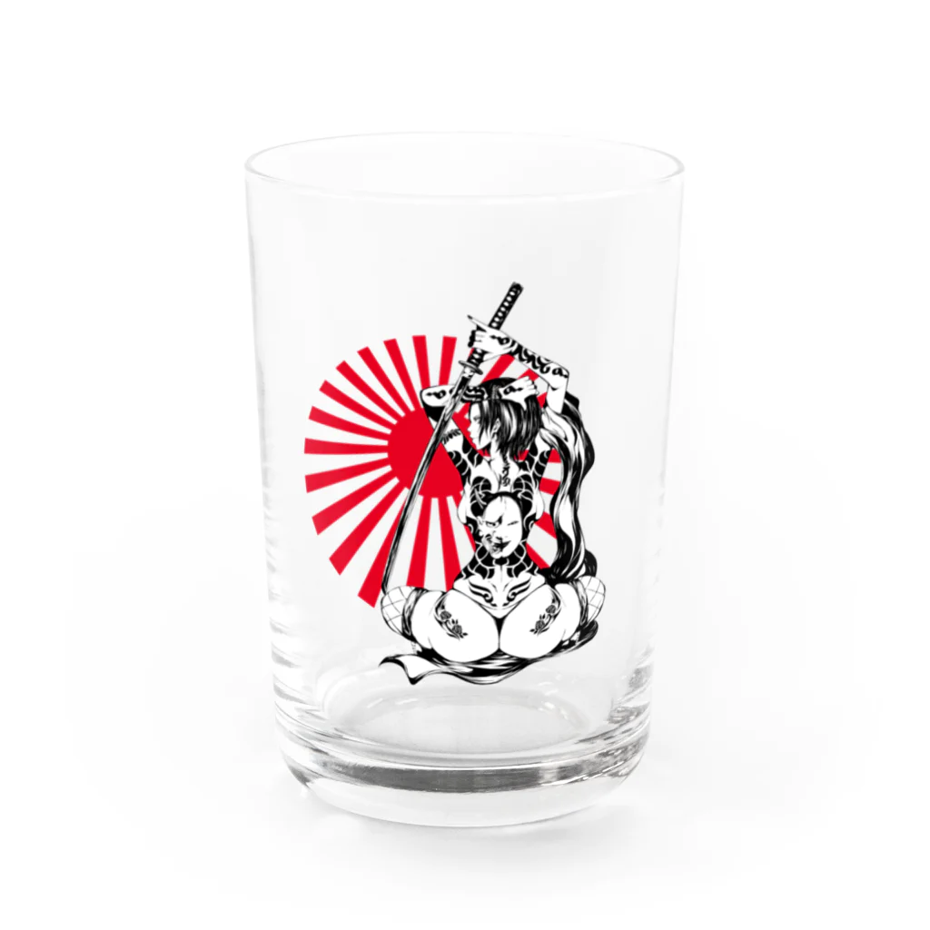 山田サトシの店の姉御 Water Glass :front