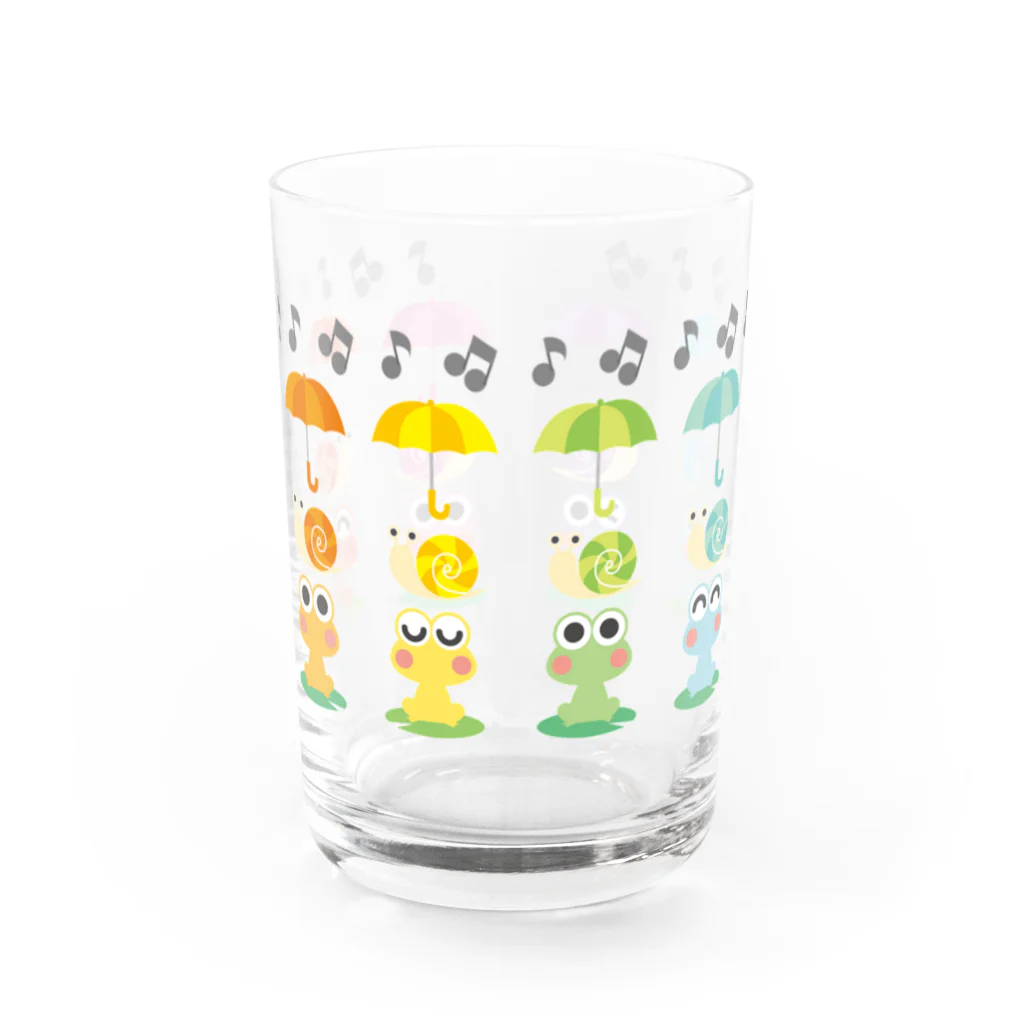 VIETSTAR★１０８のレトログラス　レインボーカエル Water Glass :front