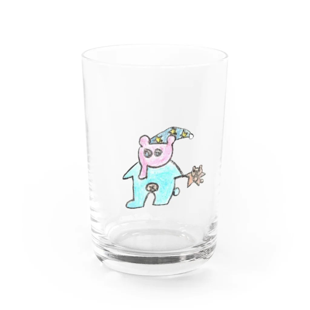 Panuunのおやすみパヌーン Water Glass :front