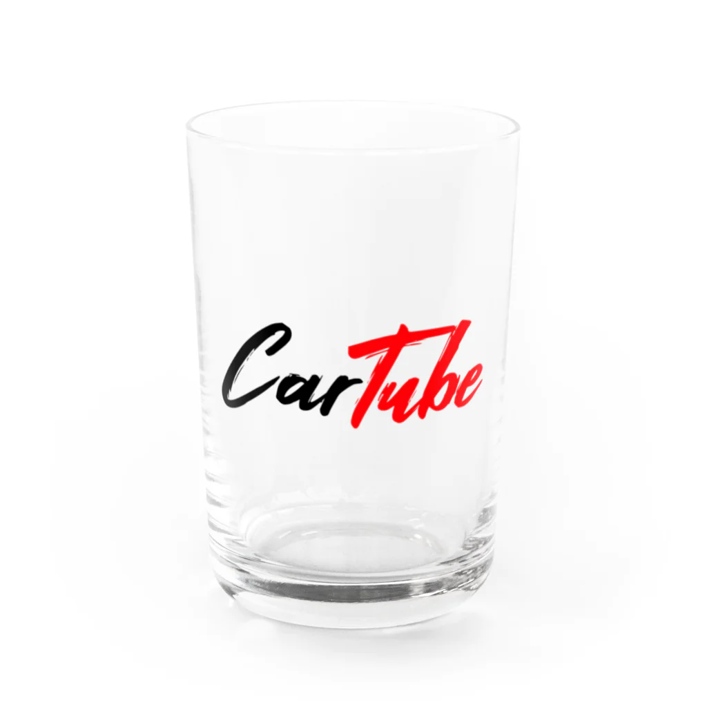 新車購入アドバンスチャンネル【CarTube】のCarTube（赤黒） Water Glass :front