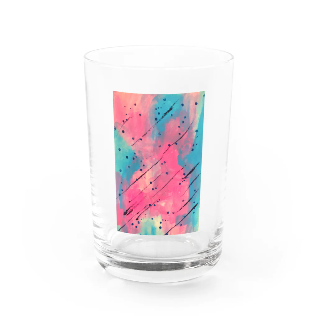 三姉妹とウフフのお店の変移 Water Glass :front