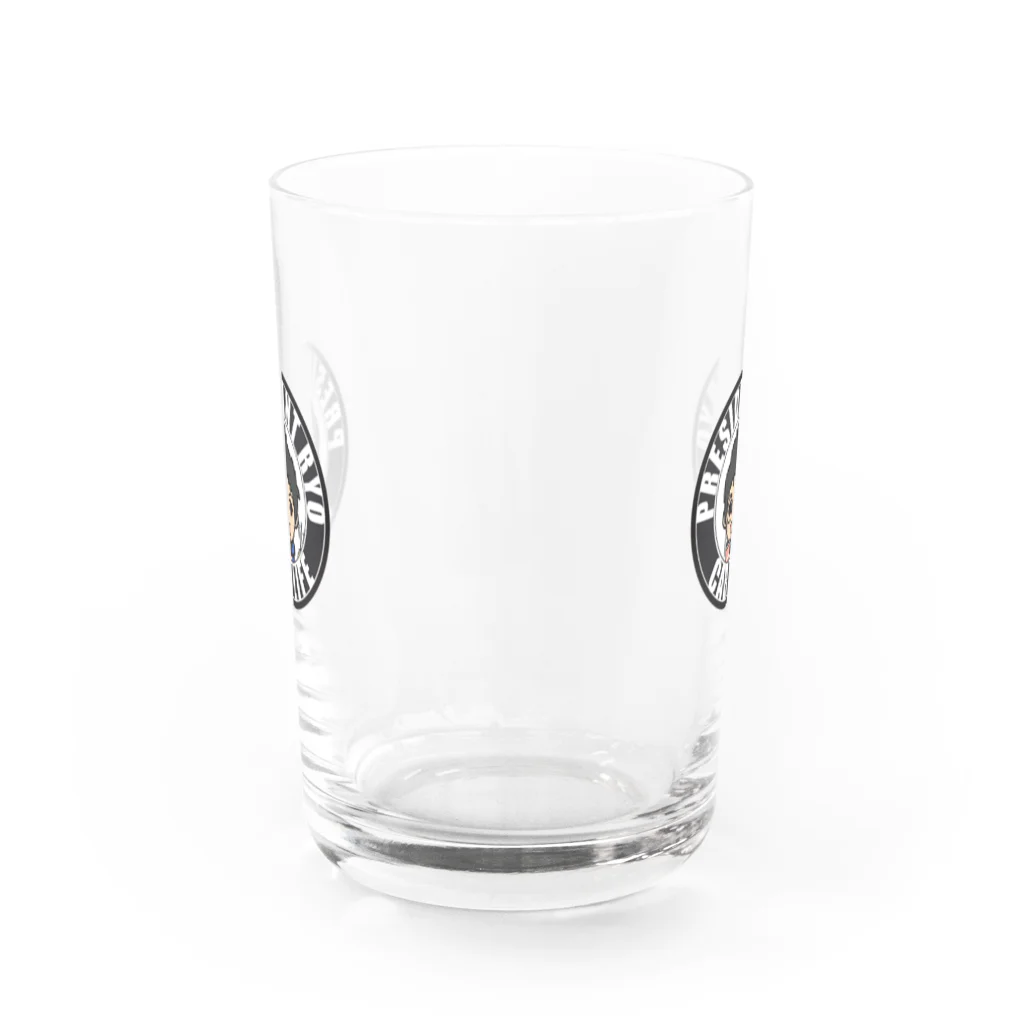 りょう社長カーライフ YouTubeオンラインショップのジェットブラックマイカ Water Glass :front