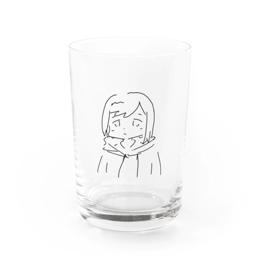 თარბოში@アマチュア人間のたるぼし(仮想体) Water Glass :front