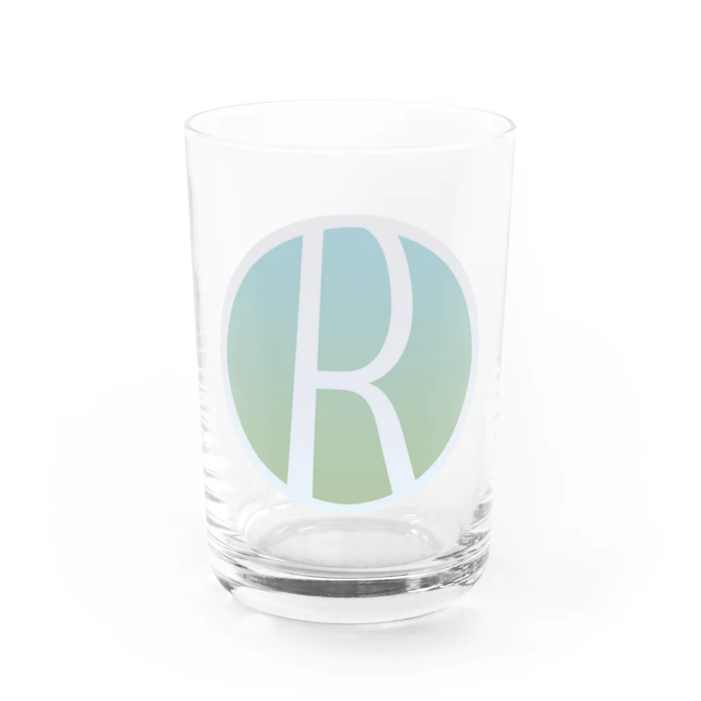 REST IN RECORDSのレストインレコーズ | レーベルロゴ | オフィシャルカラー Water Glass :front