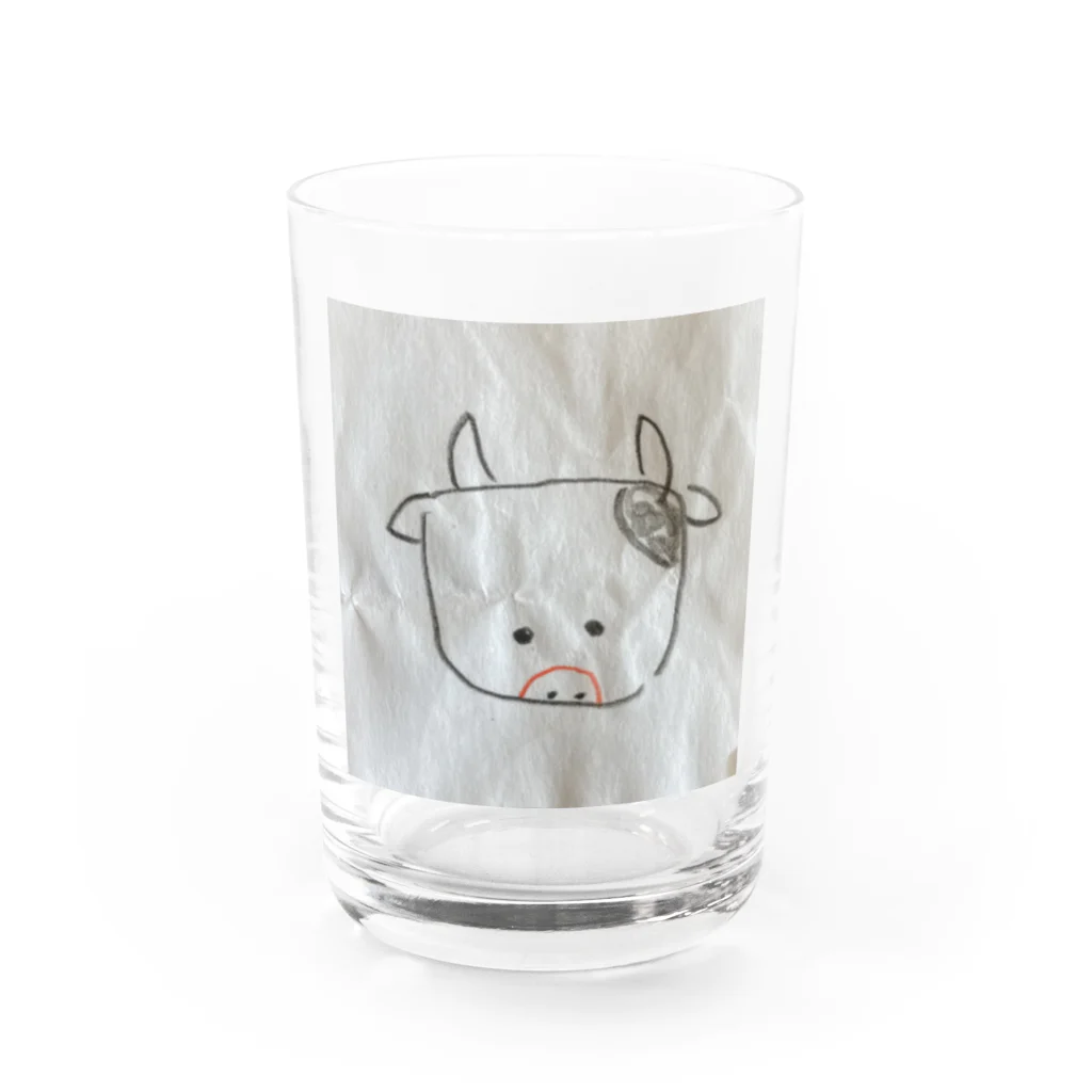 cowコーポレーションの悲牛 Water Glass :front