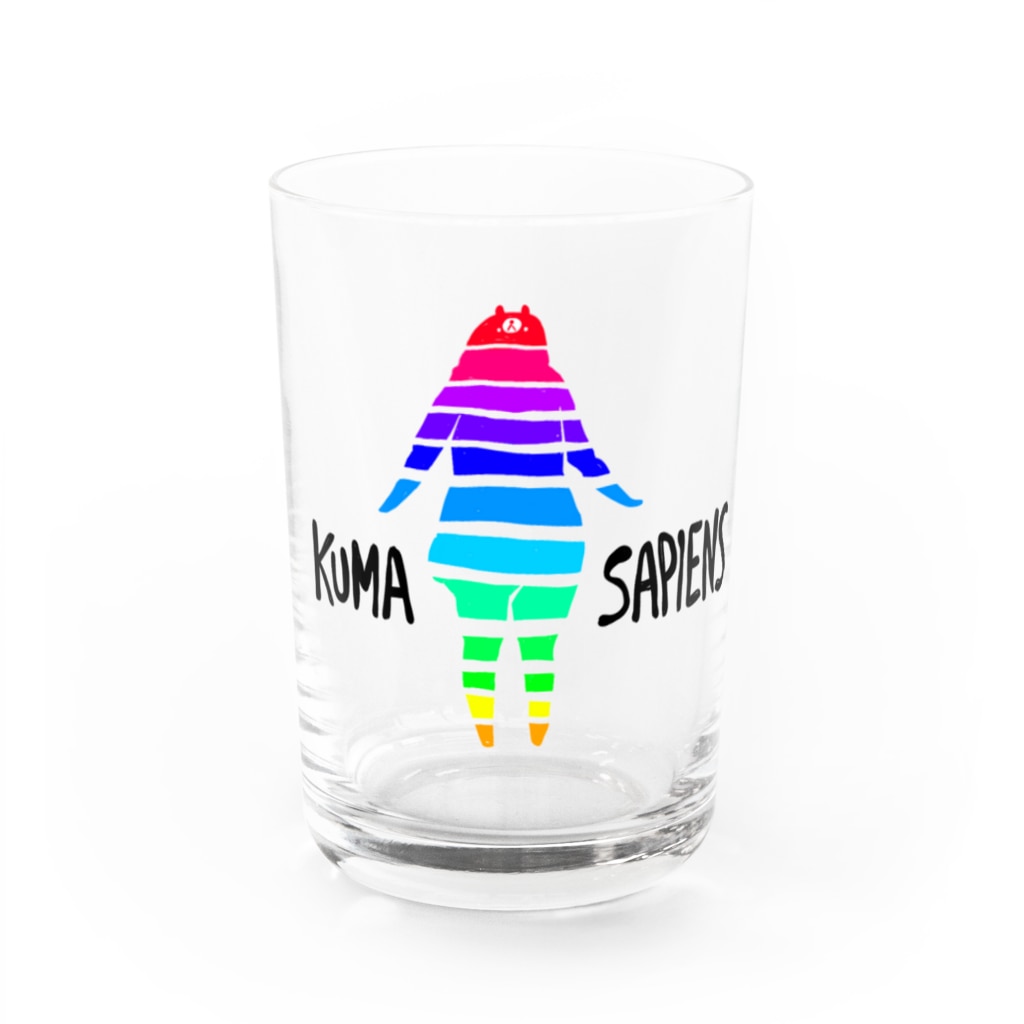クマ・サピエンスのKUMA SAPIENS Water Glass :front