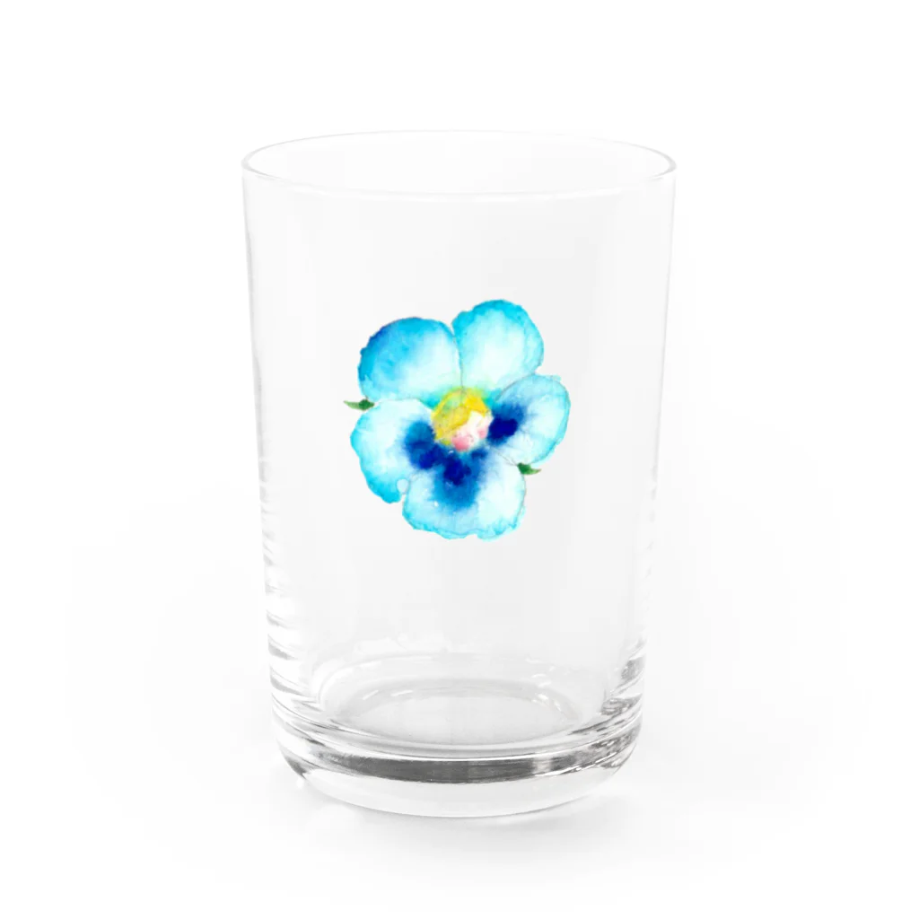 お花のクローゼットのビオラの子 Water Glass :front