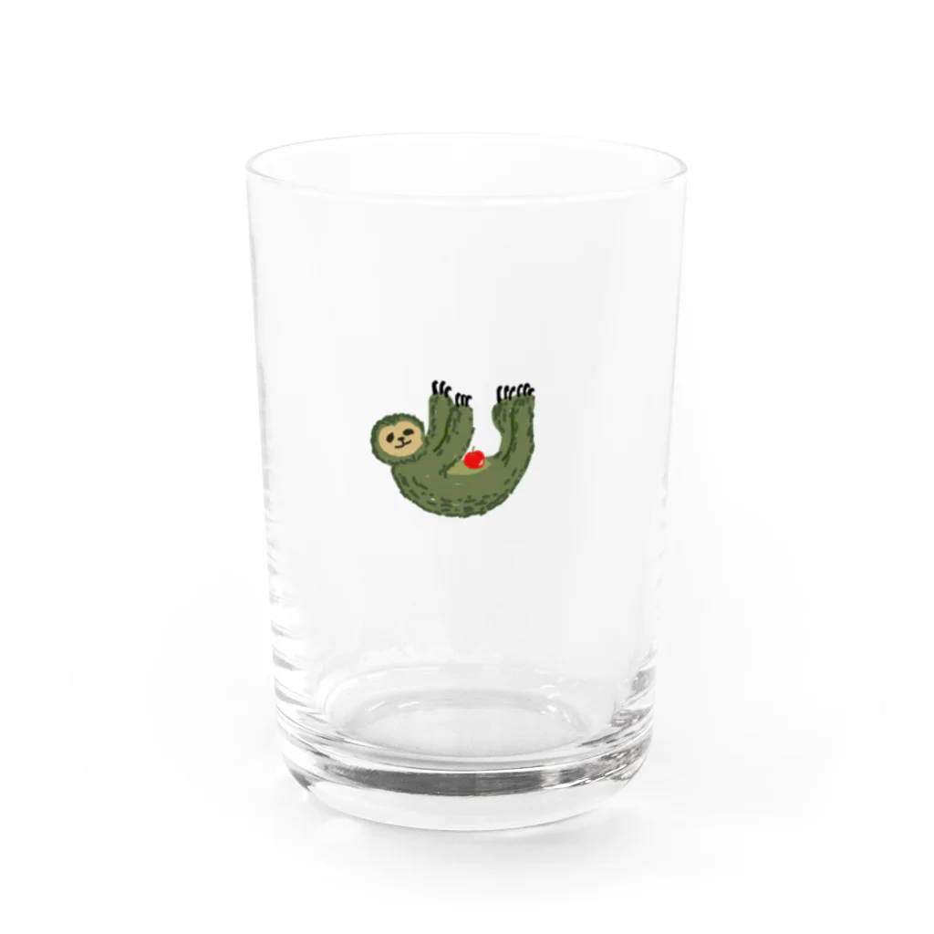 nekoonsenのナマケモノT Water Glass :front