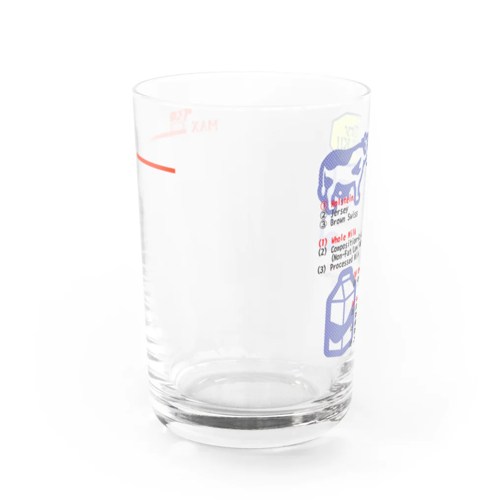 メルヘン乳業のTry MILK!! Water Glass :front