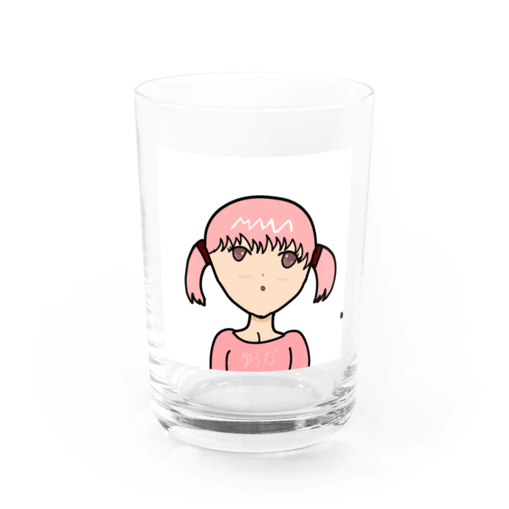 Boo のイラストバッグ Water Glass :front