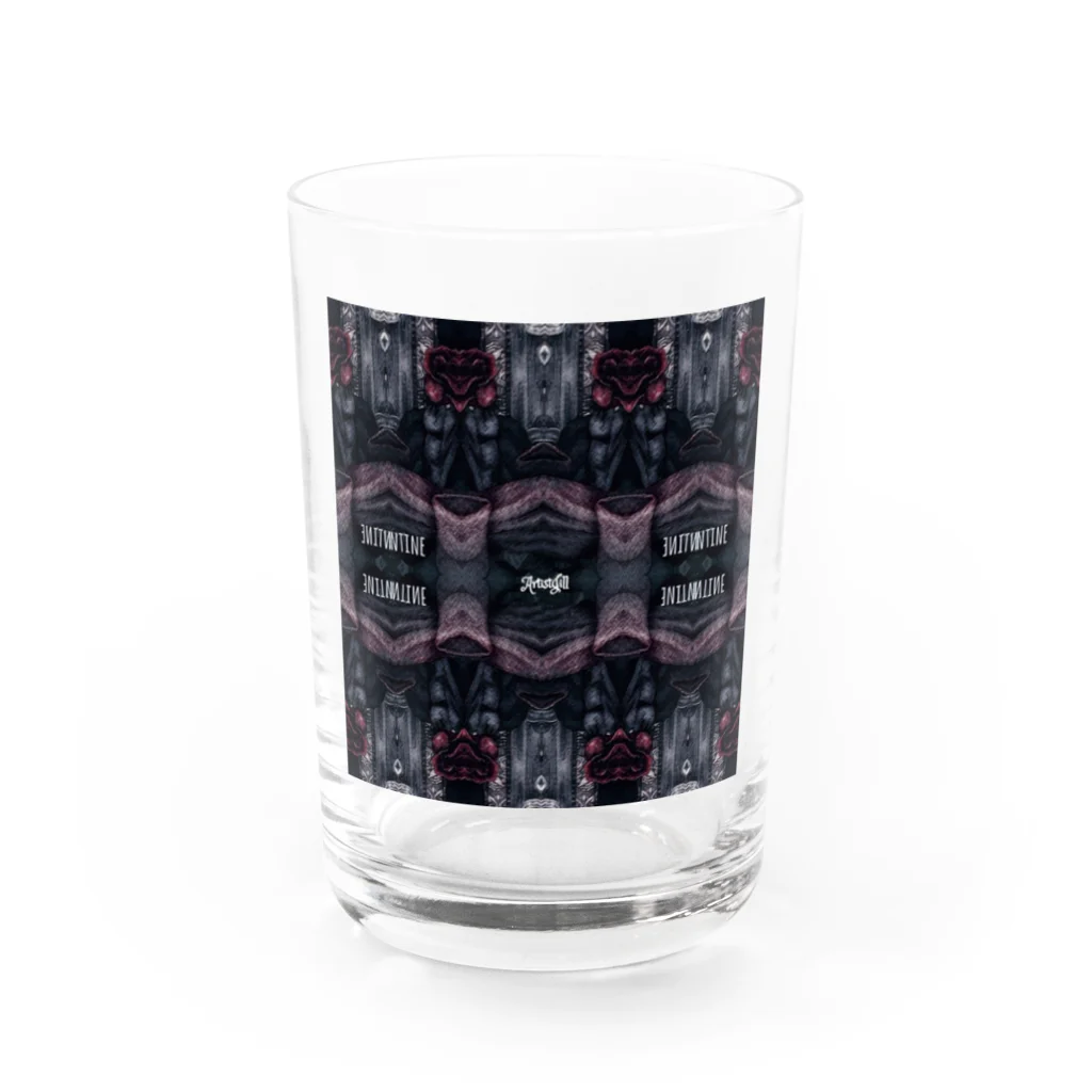 【ホラー専門店】ジルショップのゴシック✞ルーム Water Glass :front