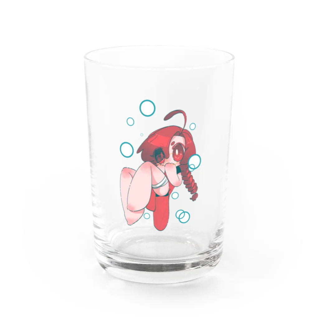 シンク堂カンナン店のしゅわしゅわじゅしちちゃん Water Glass :front