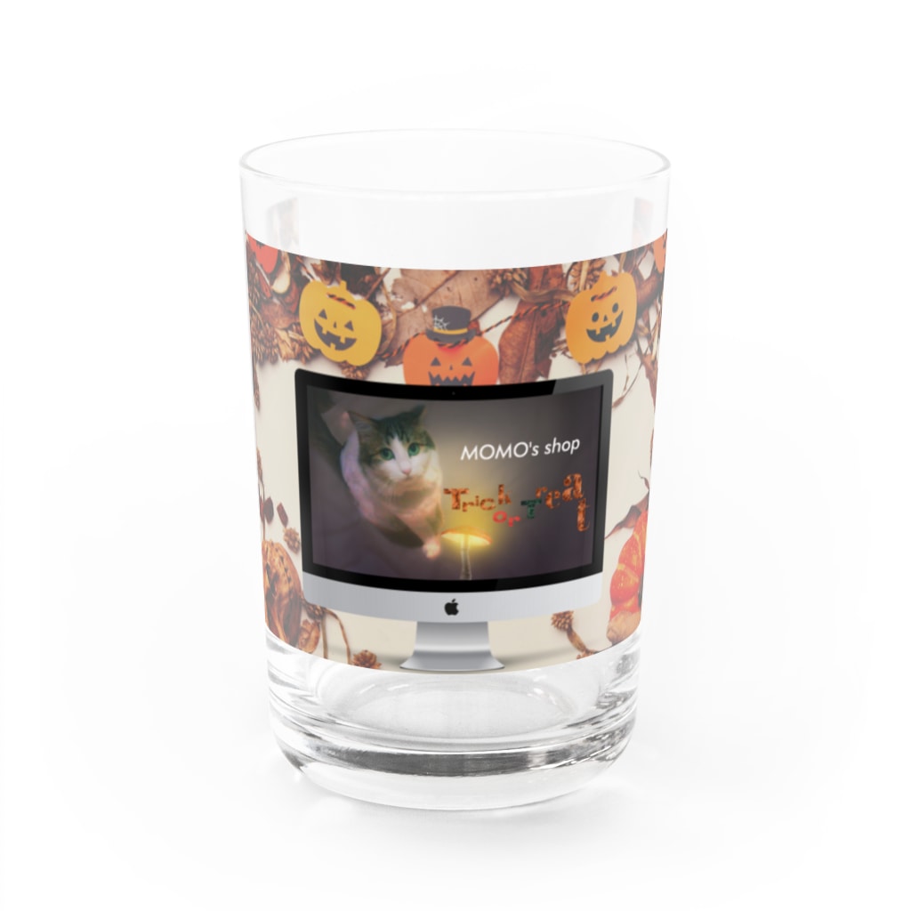 𝙈𝙊𝙈𝙊'𝙨 𝙎𝙝𝙤𝙥のHappy Halloween #06 Water Glass :front