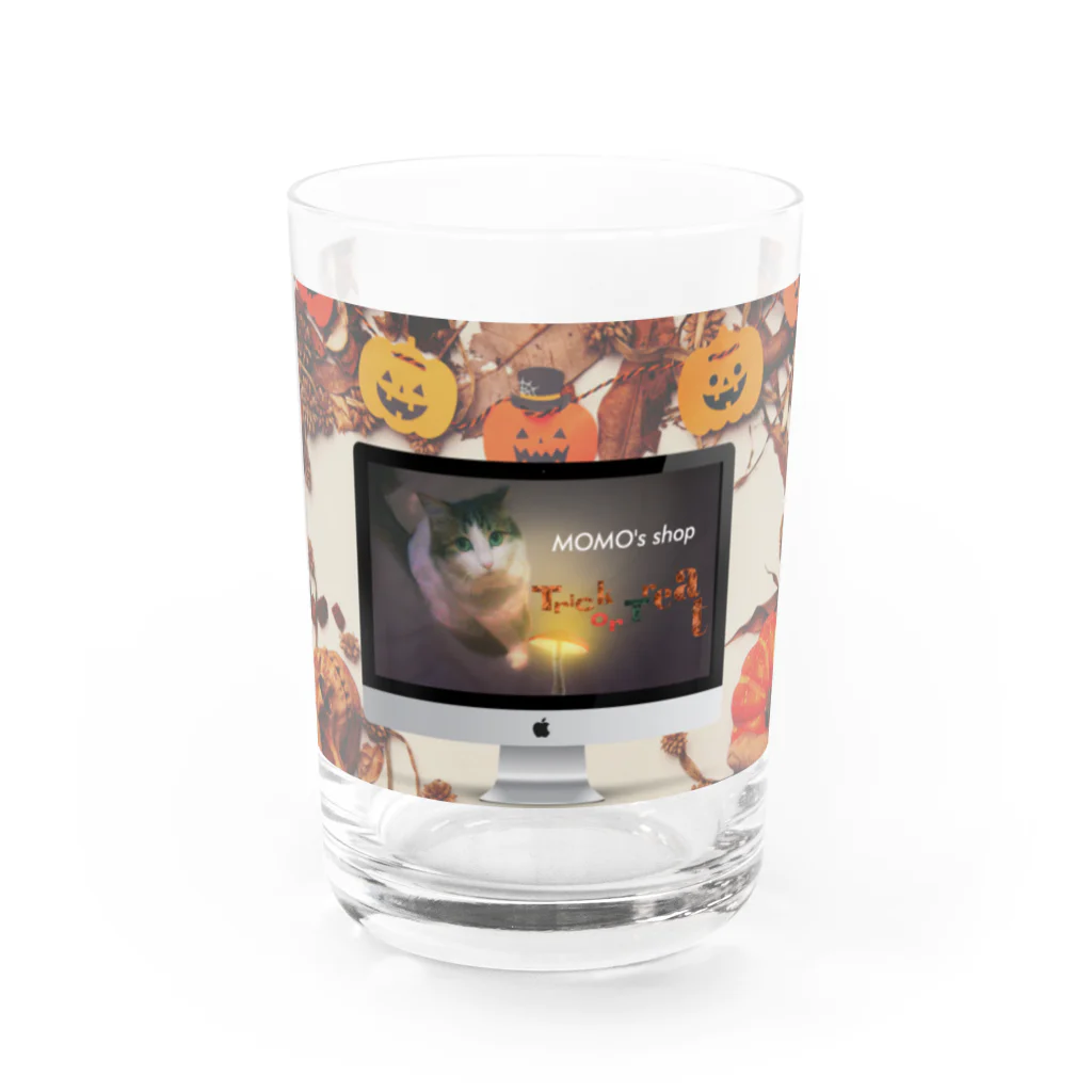 𝙈𝙊𝙈𝙊'𝙨 𝙎𝙝𝙤𝙥のHappy Halloween #06 Water Glass :front