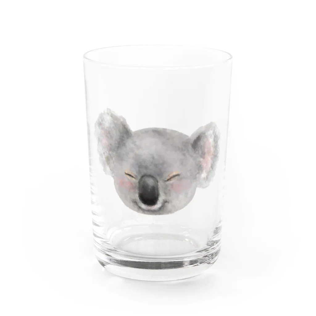 14 libreのコアラさん Water Glass :front