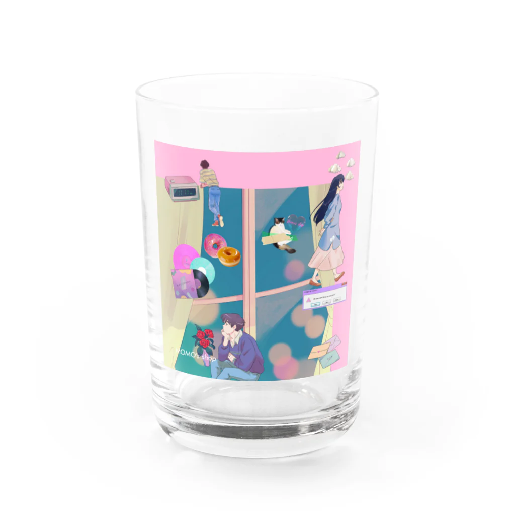 𝙈𝙊𝙈𝙊'𝙨 𝙎𝙝𝙤𝙥の90's anime & momo #03 Water Glass :front
