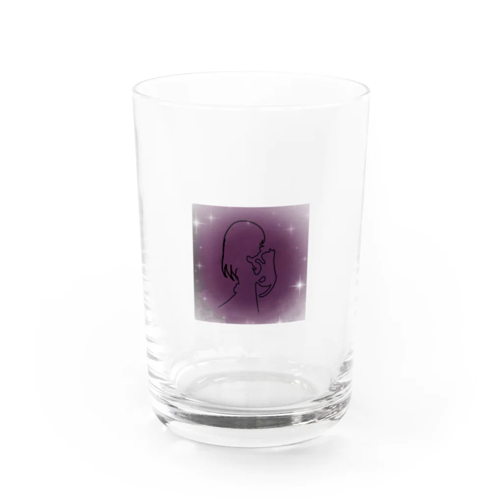 you-noaの淡い想い Water Glass :front