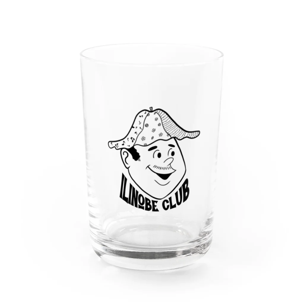 ILINOBE  CLUB 洋裁店のサウナハットおじさん Water Glass :front