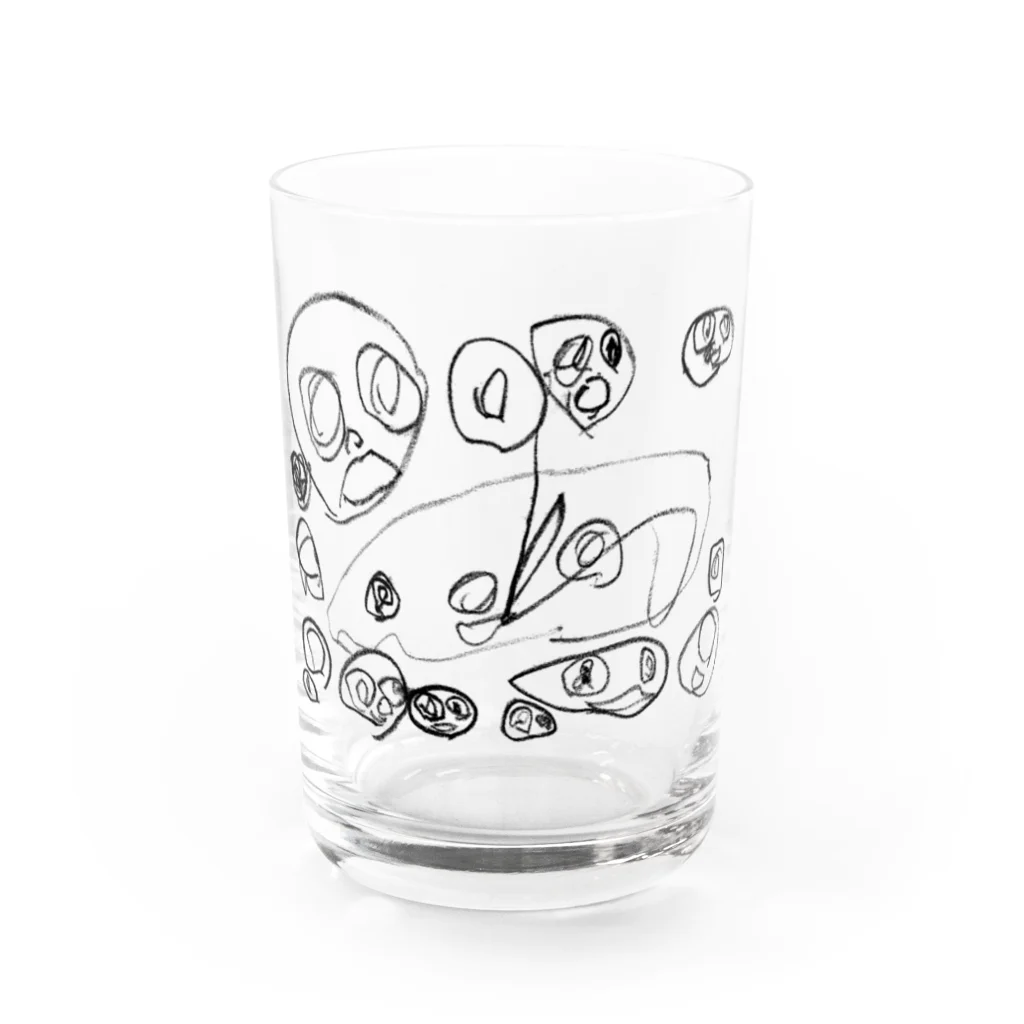 お絵かき帳の20211012 Water Glass :front