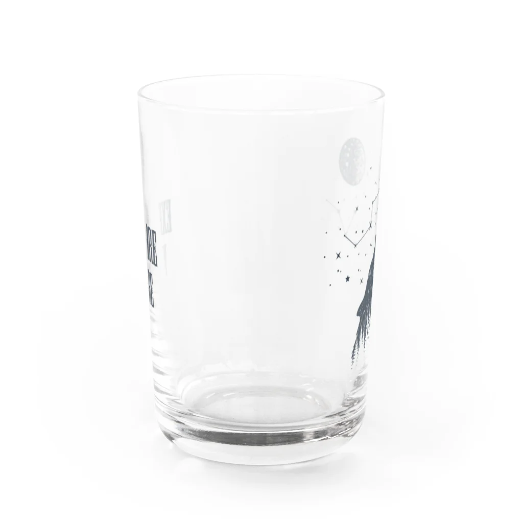 yukichanの森と星と狼 Water Glass :front